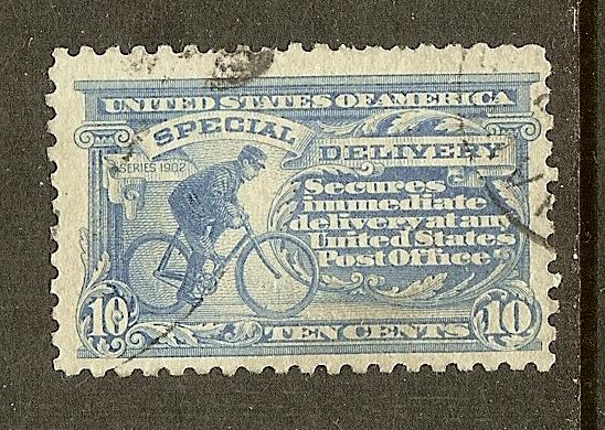 Scott # E6, 10c Special Delivery, Unwmk, Used