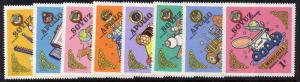 Mongolia C46-53 MNH Space, Souyz, Apollo 11, Moon Rover, Apollo 14