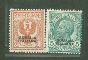 Somalia (Italian Somaliland) #83-84 Unused