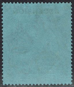 ASCENSION ISLAND 1922 KGV THE WHARF OVERPRINTED 2/- USED