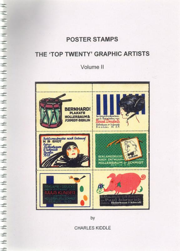 (I.B-CK) Cinderella Catalogue : Poster Stamps : Top 20 Graphic Artists (vol 2)