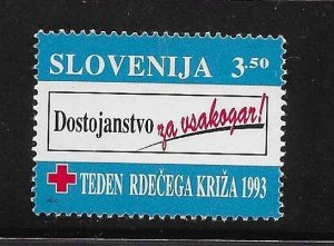 Slovenia 1993 Red Cross Sc RA4 MNH A3733