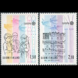 FINLAND 1985 - Scott# 707-8 Europa-Music Set of 2 NH