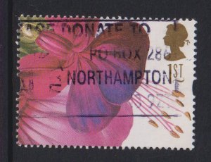 Great Britain #1717 used 1997  1st  fuchsia