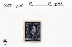 LIECHTENSTEIN  259   MLH