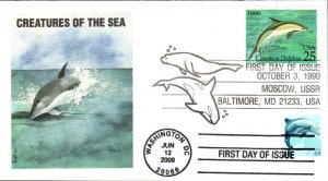 #4388 Dolphin Dual Edken FDC