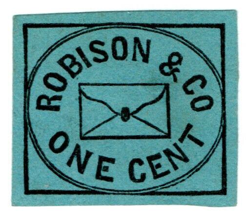 (I.B) US Local Post : Robison & Co 1c