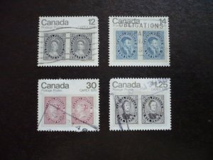 Stamps - Canada - Scott# 753-756 - Used Set of 4 Stamps