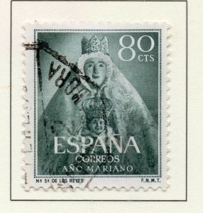 Spain 1954 Early Issue Fine Used 80c. NW-136628