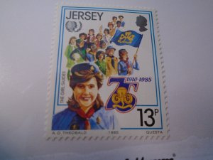 Jersey  #  357   MNH  Scouting