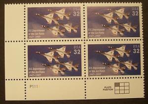 PB/4, 3167, 32c Air Force 1947/1997 - MNH (1857b)