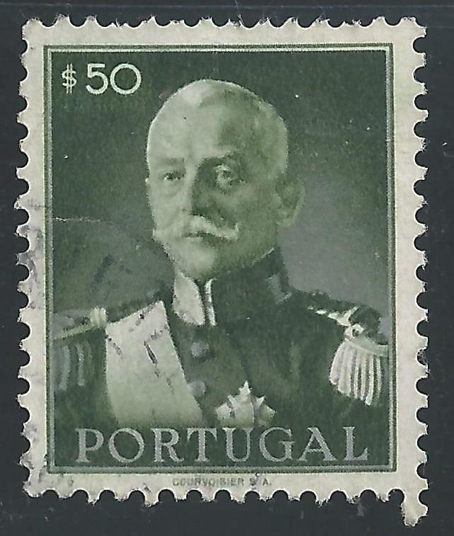 Portugal #653 50¢ Pres Antonio Oscar de Fragoso Carmona