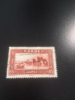 French Morocco sc 136 uhr