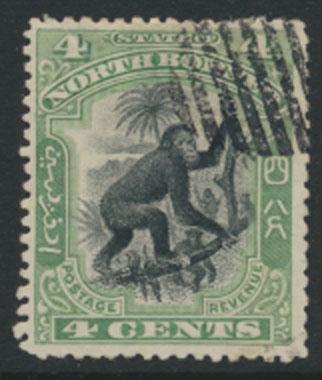 North Borneo  SG 98   Used  perf 13½ please see scan & details