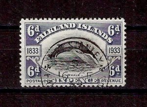 FALKLAND ISLANDS 1933 SG 133 USED Cat £95