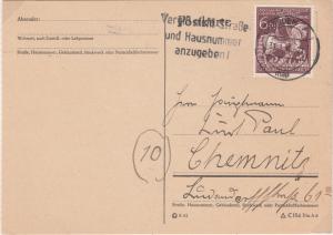 Germany - 1945 Count Anton Gunther Postal History collection on Album pages