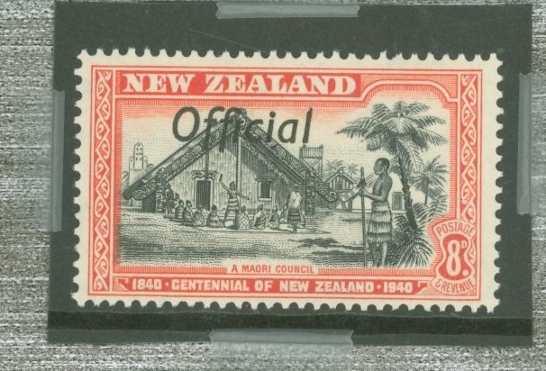 New Zealand #O84v Mint (NH) Single