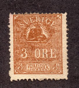 Sweden - Sc# 13b Mint no gum/ Type I/ see images    -     Lot 1122070