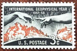 US #1107 MNH Single Geophysical Year SCV $.25 L18