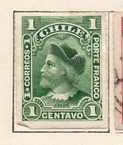 Chili 1900 Early Issue Fine Mint Hinged 1c. NW-252318