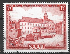 COLLECTION LOT 15011 SAAR #249 1954 CV+$13