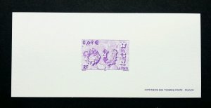 *FREE SHIP France Celebration 2002 Yes (Imperf Proof) MNH *rare