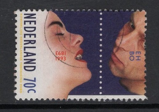 Netherlands  #825  used  1993  resuscitation 70c