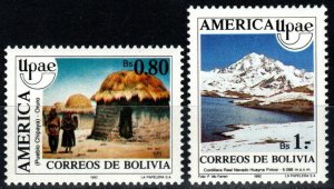 Bolivia #808-9  MNH CV $10.50 (X2311)