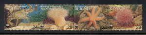 Alderney 1993 WWF Marine Life str4 FU