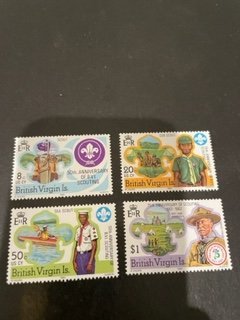 Virgin Islands sc 438-441 MNH comp set