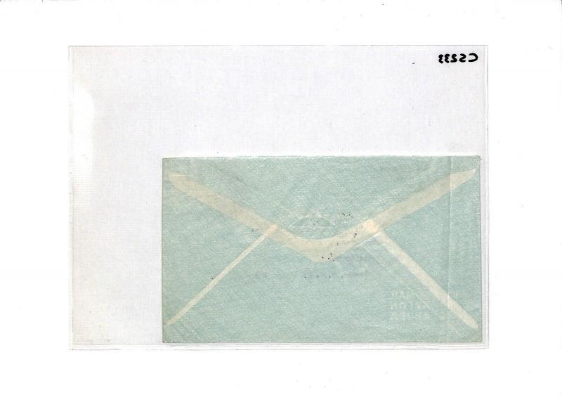 CS233 Hong Kong 1949 Airmail Cover {samwells-covers}