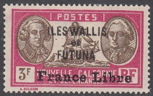 Wallis & Futuna Islands 123 MH CV $3.25