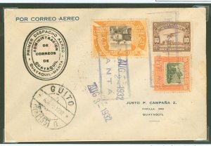 Ecuador #308/312/C10