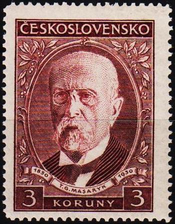 Czechoslovakia. 1930 3k S.G.306 Mounted Mint