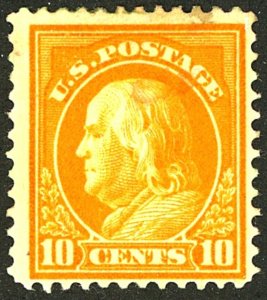 U.S. #416 MINT OG HR THINS