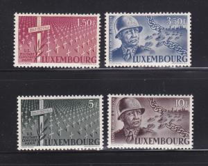 Luxembourg 242-245 Set MHR General Patton (B)