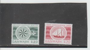 Denmark  Scott#  751-752  MNH  (1984)