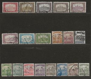 HUNGARY SC# 108-126   FVF/U