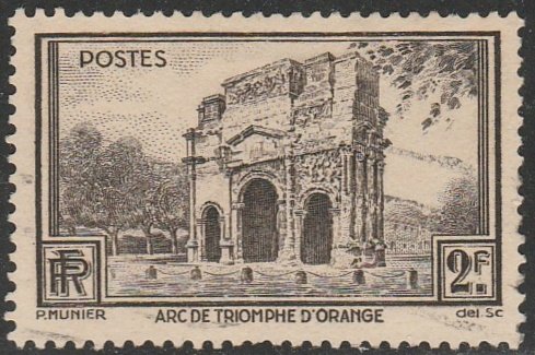 France #342 Used Single Stamp