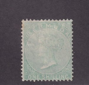 Bermuda Scott # 6 F-VF OG mint previously hinged nice color cv $ 450 ! see pic !