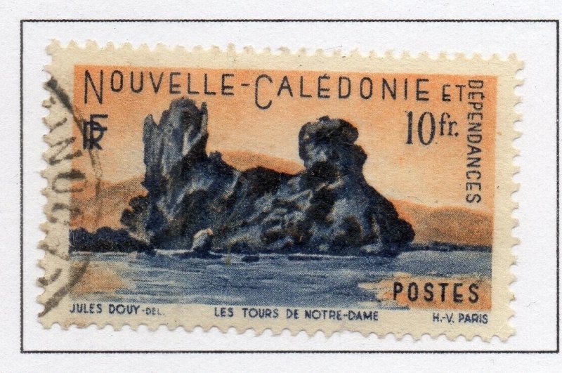 New Caledonia 1948 Early Issue Fine Used 10F. NW-255331