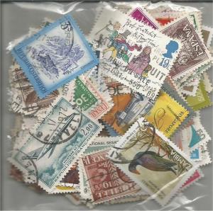 Worldwide x100 mixed used and mint (all different)