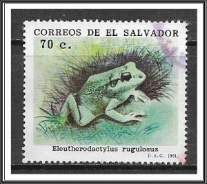 Salvador #1272 Amphibians Used