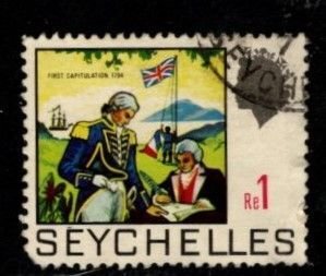 Seychelles - #266 Capitulation from French to British - Used