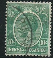 Kenya & Uganda SG 79 Used