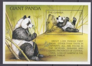 1997 Gambia 2603/B331 Fauna / Panda 7,50 €