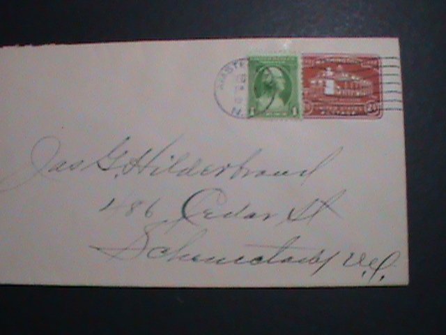 ​UNITED STATES,1932 COMMERCIAL COVER-90 YEARS OLD WITH STAMP-USED VERY FINE