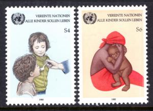 UN Vienna 55-56 MNH VF