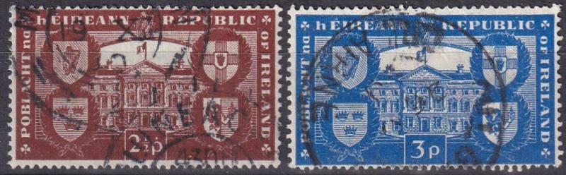 Ireland #139-40  F-VF Used  CV $8.50 (A19806)