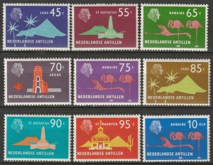 Netherlands Antilles 1973 Sc 340-8 set MLH